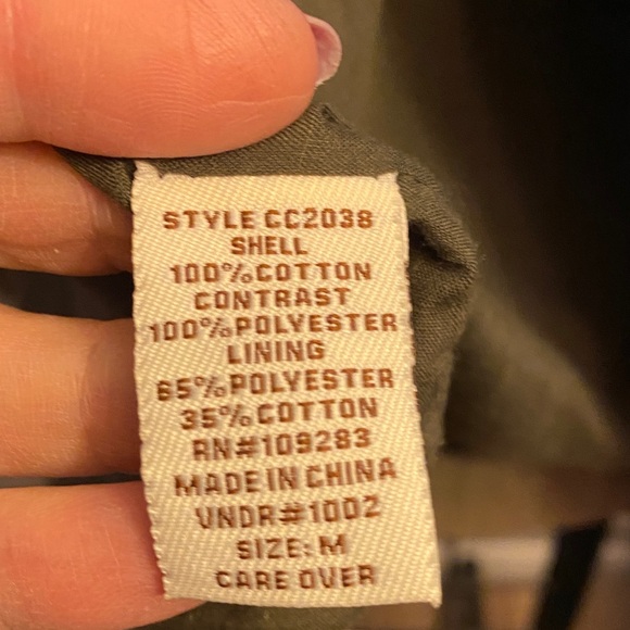 Vintage Havana Olive Jacket with Patterned Sleeves - Picture 3 of 10